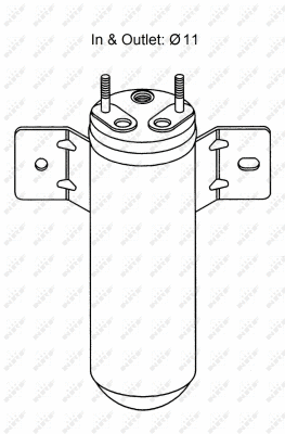 Dryer, air conditioning (33162)