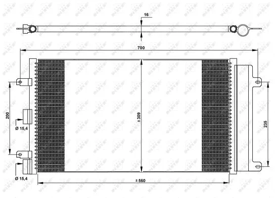 Condenser, air conditioning
