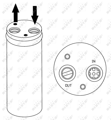 Dryer, air conditioning (33208)