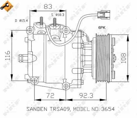 Compressor, air conditioning