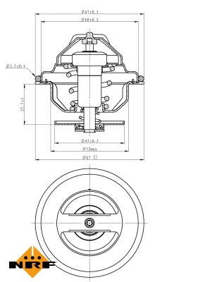 Thermostat, coolant (725106)