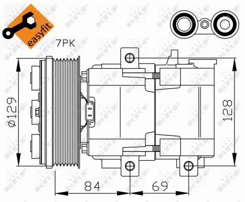Compressor, air conditioning