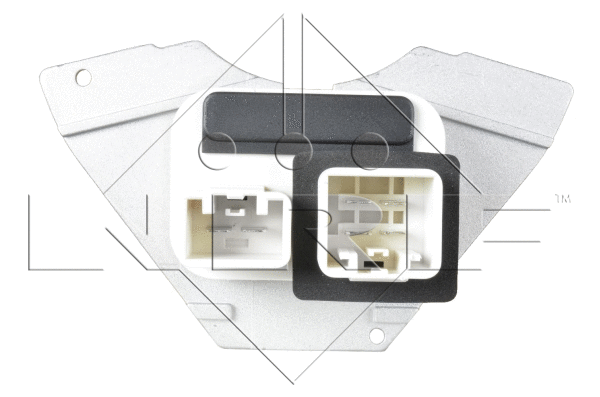 Resistor, interior blower