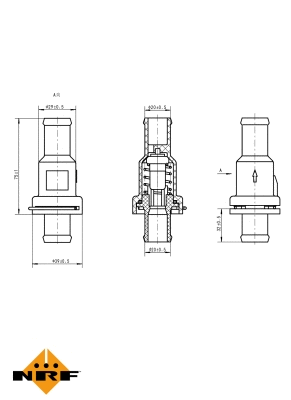 Thermostat, coolant (725175)