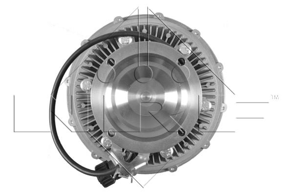 Clutch, radiator fan