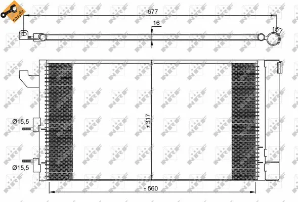 Condenser, air conditioning