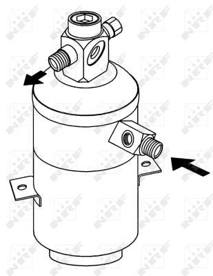 Dryer, air conditioning (33163)