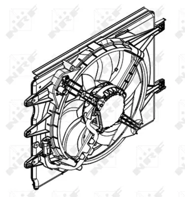 Fan, engine cooling (47595)