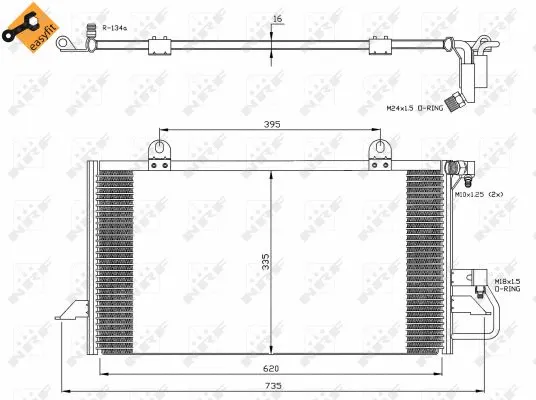 Condenser, air conditioning