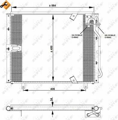 Condenser, air conditioning