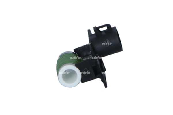 Series resistor, electric motor (radiator fan)