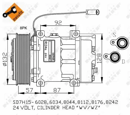 Compressor, air conditioning