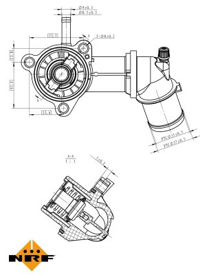 Thermostat, coolant (725164)