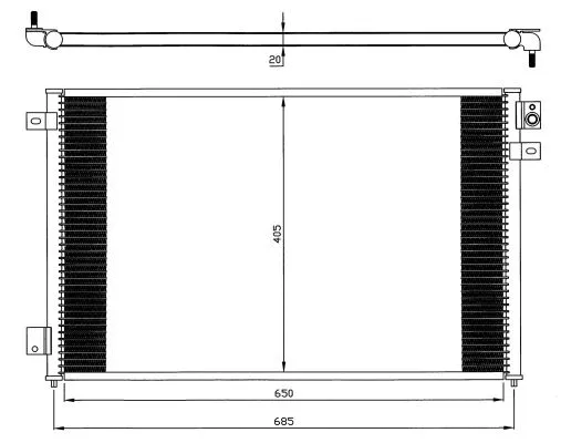 Condenser, air conditioning (35567)