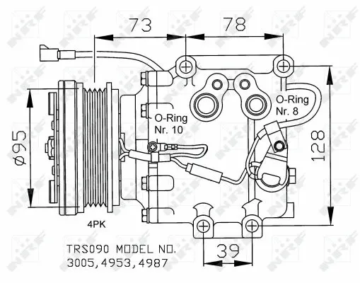 Compressor, air conditioning