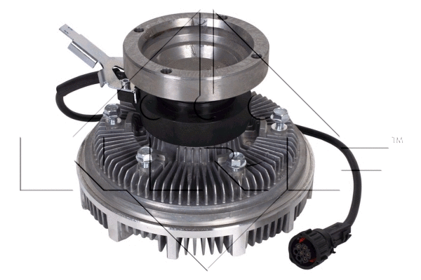 Clutch, radiator fan