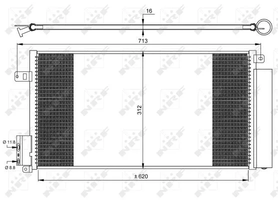 Condenser, air conditioning