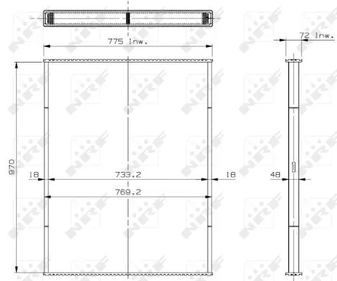 Core, radiator (29560)