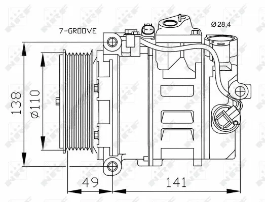 Compressor, air conditioning