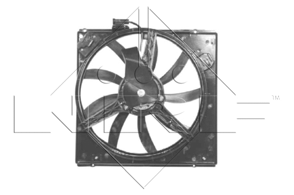 Fan, engine cooling (47052)