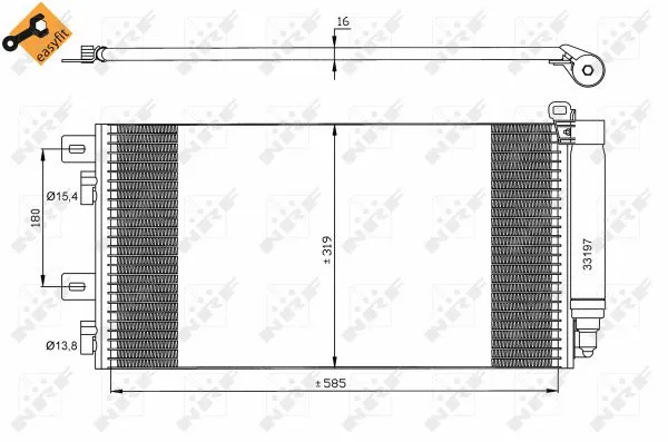 Condenser, air conditioning