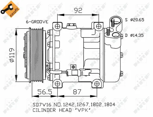 Compressor, air conditioning