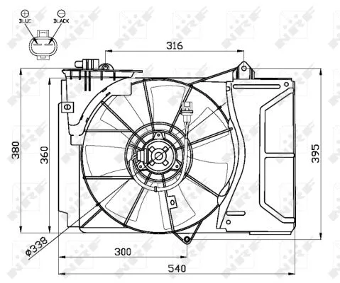 Fan, engine cooling