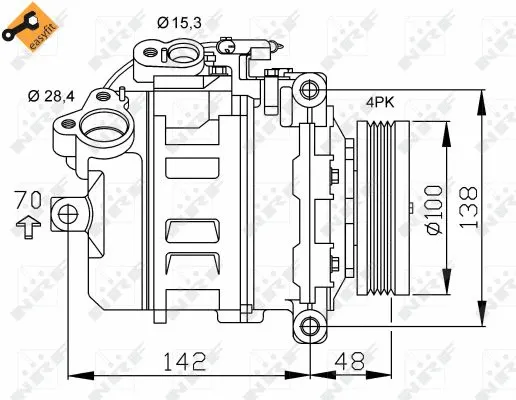 Compressor, air conditioning