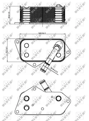Oil Cooler, engine oil