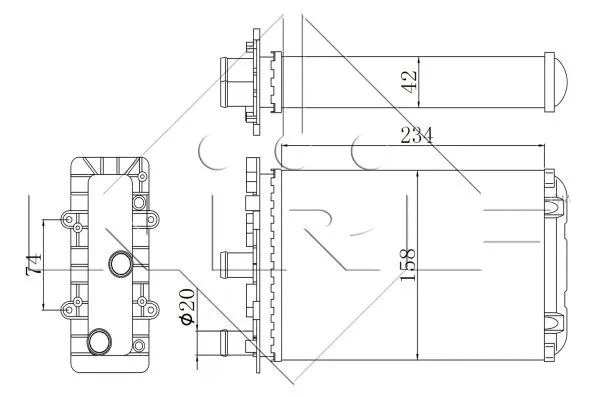 Heat Exchanger, interior heating