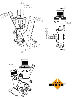 Thermostat, coolant (725165)