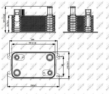 Oil Cooler, automatic transmission