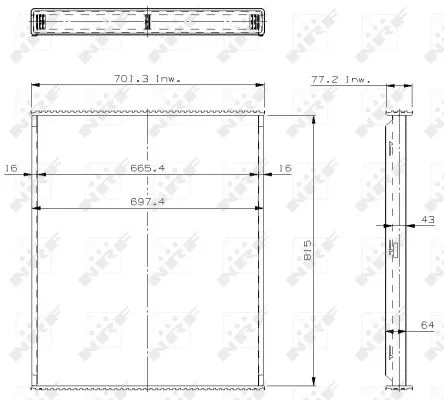 Core, radiator (29575)