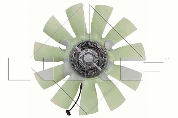 Clutch, radiator fan