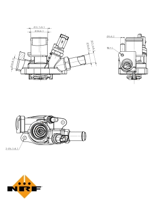 Thermostat, coolant