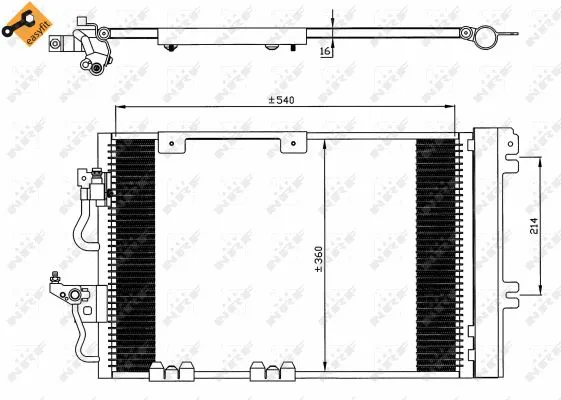 Condenser, air conditioning