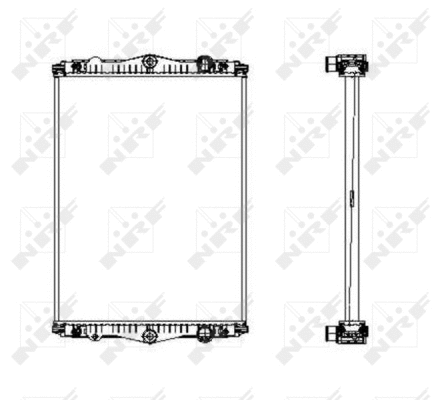Radiator, engine cooling (509745)