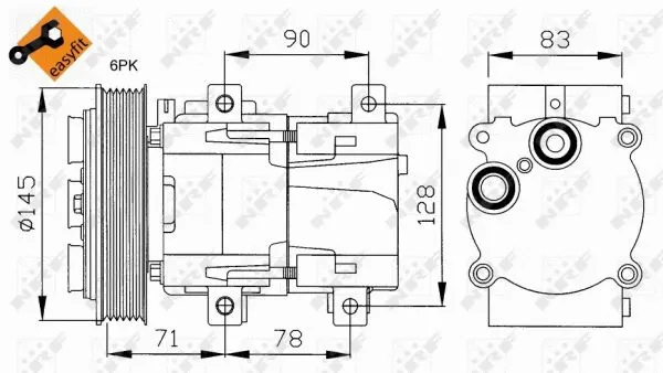 Compressor, air conditioning
