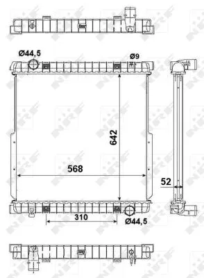 Radiator, engine cooling