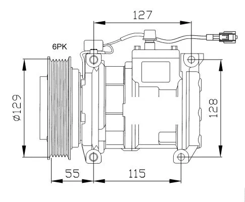Compressor, air conditioning