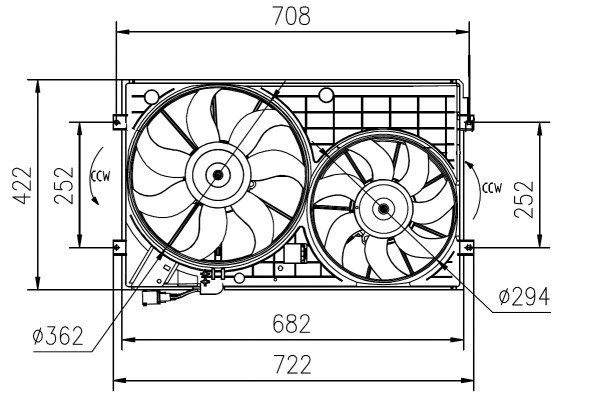 Fan, engine cooling