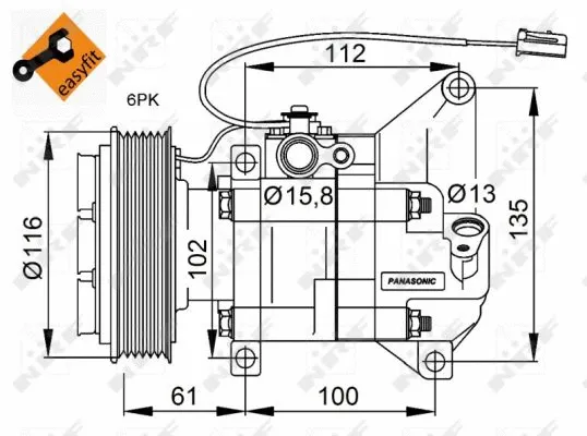 Compressor, air conditioning