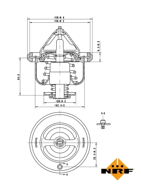 Thermostat, coolant (725108)