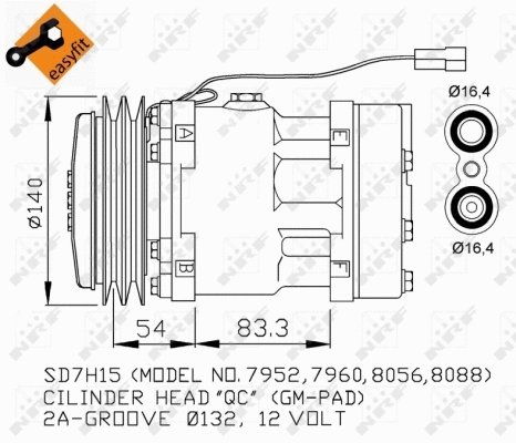 Compressor, air conditioning