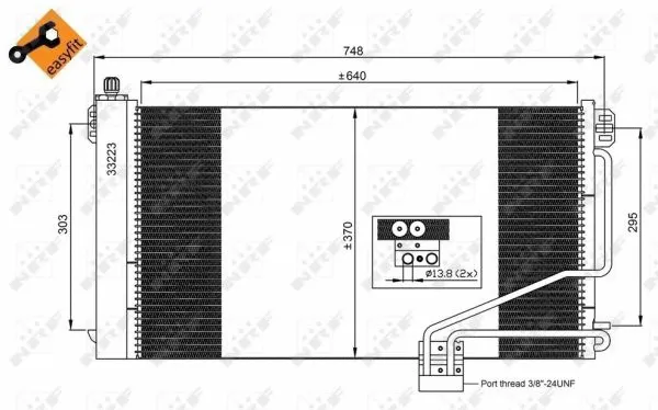 Condenser, air conditioning