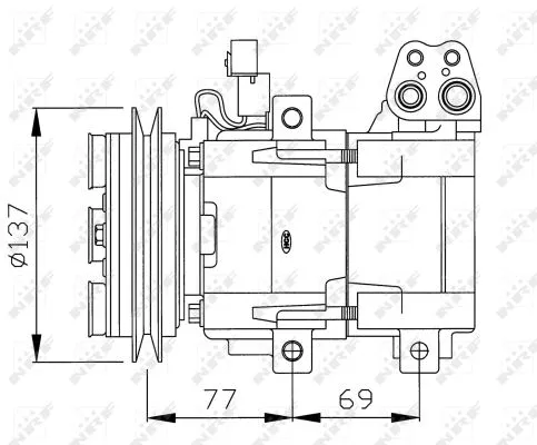 Compressor, air conditioning