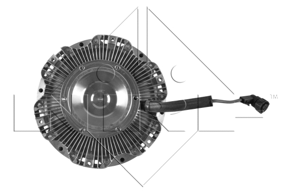 Clutch, radiator fan