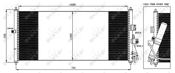 Condenser, air conditioning