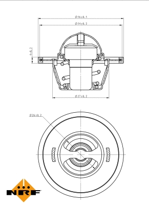 Thermostat, coolant (725155)
