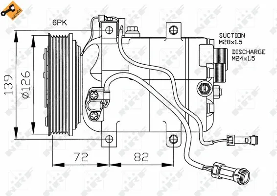 Compressor, air conditioning